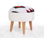 Atelier Del Sofa Puf Bohemio Multicolor